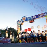 Run Race 10 K dalam Pekan Sehat PT Timah Tbk berlangsung sukses. Sebanyak 300 pelari ikut menyemarakan kompetisi lari dalam rangka HUT ke-47 PT Timah Tbk yang dimulai dari Kantor Pusat PT Timah Tbk di Pangkal Pinang, Minggu (6/8/2023).