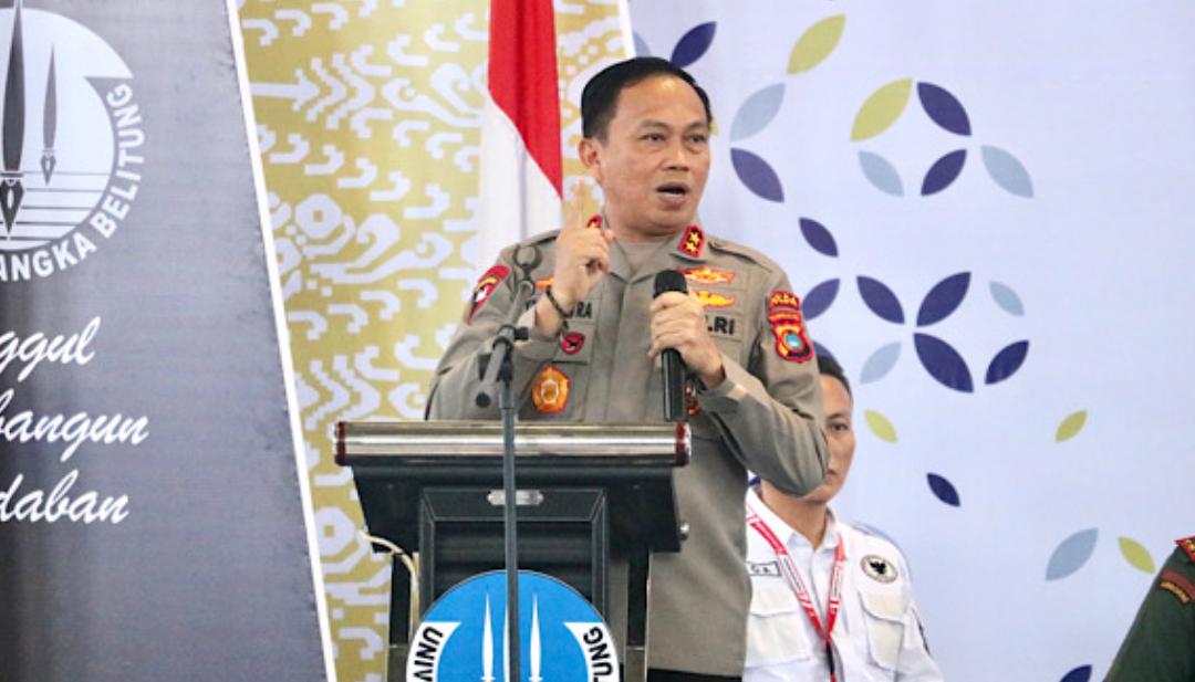 Kapolda Babel Tekankan Mahasiswa Jangan Ada Perundungan di Lingkungan Kampus