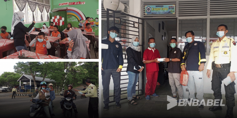 Babel Bagi Masker 1