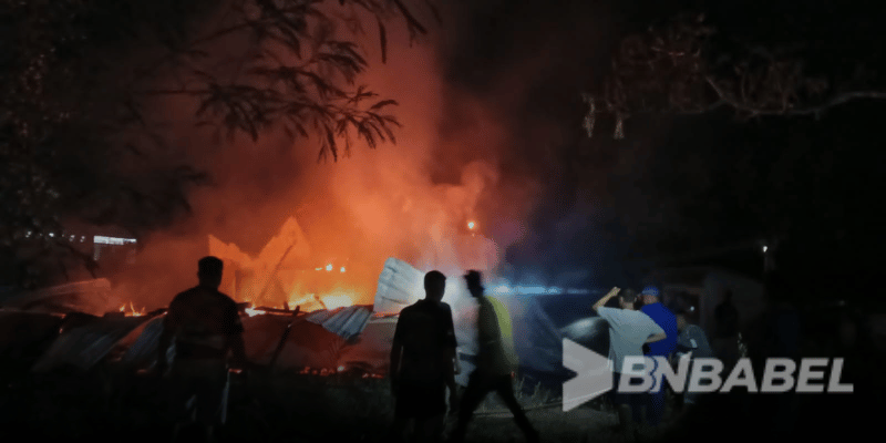 Babel Kebakaran Rumah