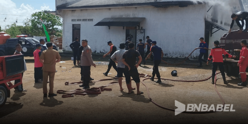 Babel Ponpes Terbakar
