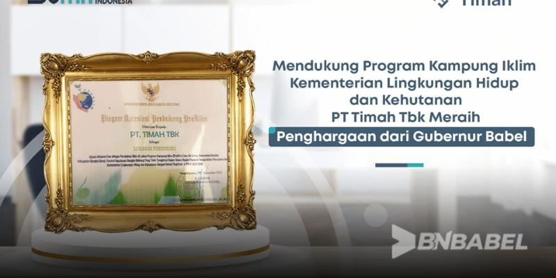 Babel Penghargaan PT Timah