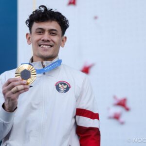 Sekretariat Kabinet Republik Indonesia | Veddriq Leonardo Persembahkan Medali Emas untuk Indonesia di Olimpiade Paris 2024