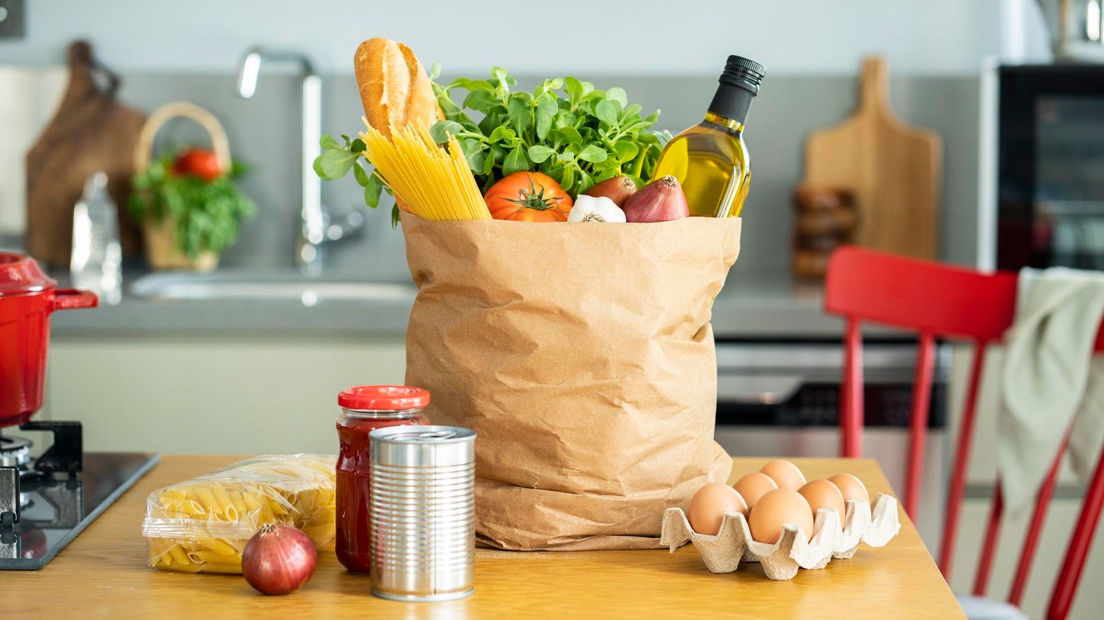 Harga Bahan Makanan Online AS Turun Untuk Pertama Kalinya Sejak 2020