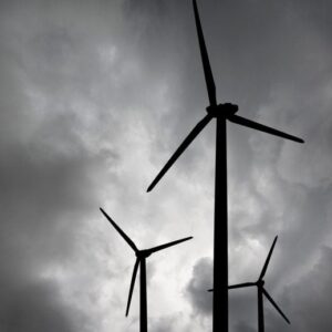 Turbin Angin Badai Tutup