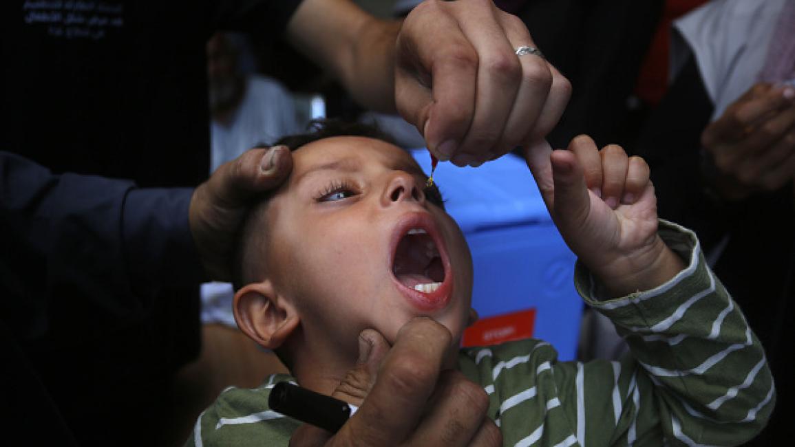Vaksinasi polio tahap ketiga di Gaza dimulai pada hari Sabtu