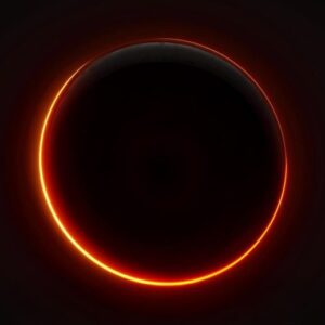 Konsep Seni Cincin Foton Lubang Hitam