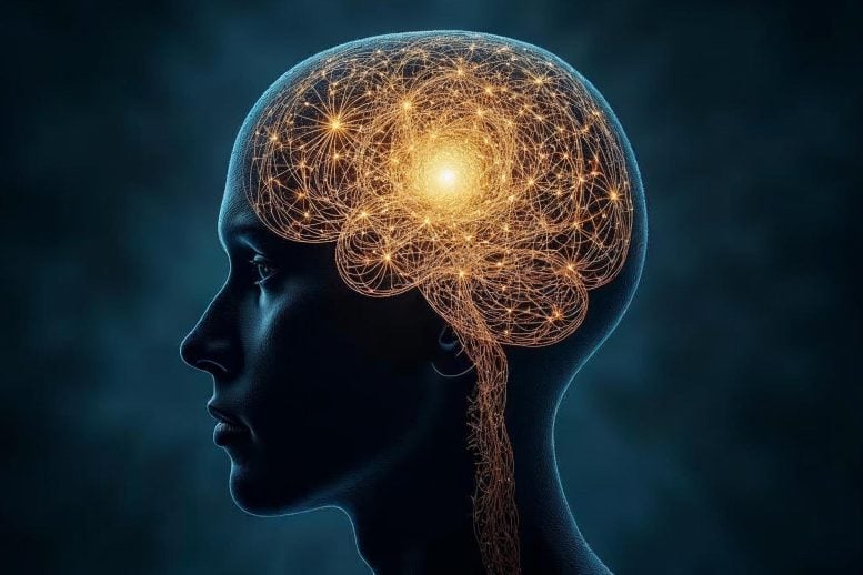 Seni Konsep Penyakit Otak Neuroscience