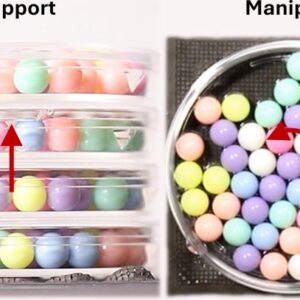 Permukaan Robot yang Dikendalikan dari Jarak Jauh Memindahkan Objek dengan Aksi Gelombang