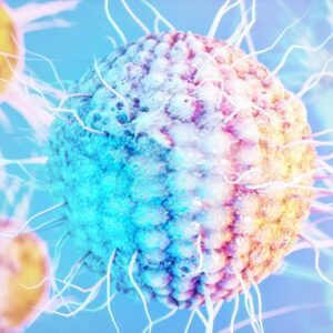 Rendering 3D Virus Herpes