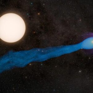 Planet ekstrasurya WASP-69 b Ekor