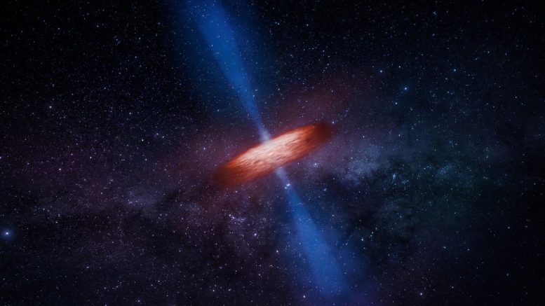 Jet dan Pusat Tersembunyi Galaxy NGC 1052