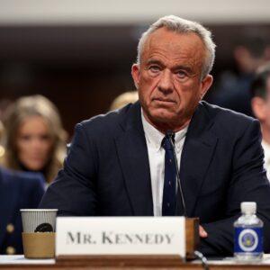 Robert F. Kennedy Jr. at his confirmation hearing