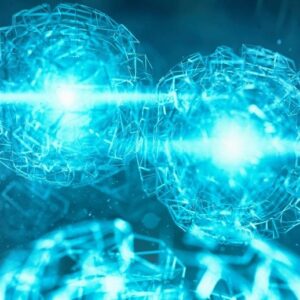 Komputasi kuantum qubits abstrak