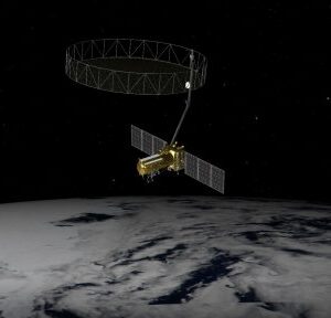 Konsep Seniman Pesawat Luar Angkasa NISAR