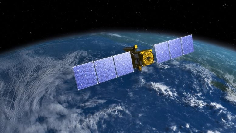 Satelit SWOT di Orbit Bumi