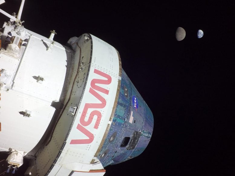 Artemis I Penerbangan Hari 13 Orion Bumi Bulan