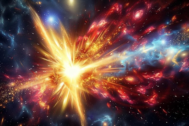 Konsep Seni Pembuatan Elemen Supernova
