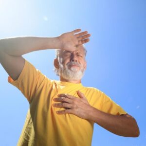 Konsep serangan jantung stroke panas