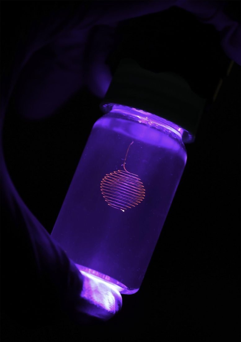 Struktur spiral dicetak 3D