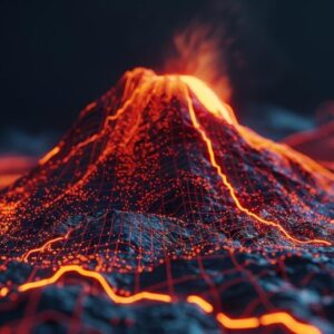 Seni simasi pengukuran gunung berapi