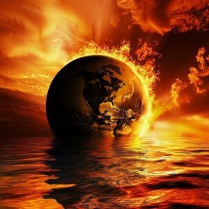 Bumi di Lautan Perubahan Iklim Kebakaran