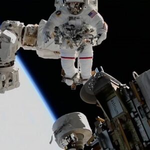 NASA Astronaut Suni Williams Spacewalk