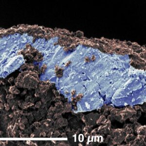 Deposit natrium karbonat pada sampel ryugu