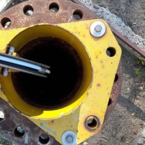 Lubang bor outokumpu dari atas