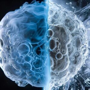 Dua jenis ilustrasi konsep seni air