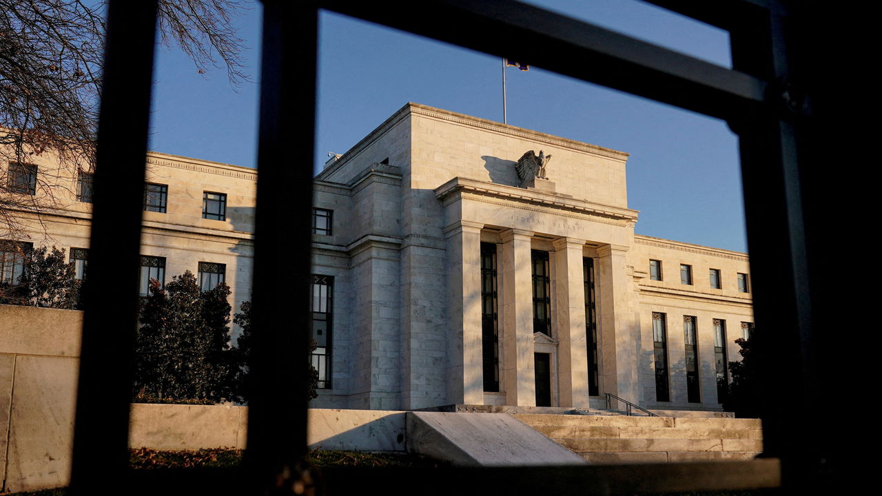 The Federal Reserve building in Washington, DC, United States, January 26th 2022