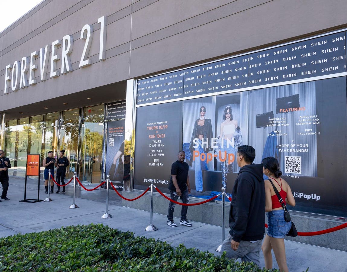Forever 21 File untuk kebangkrutan untuk kedua kalinya dalam enam tahun