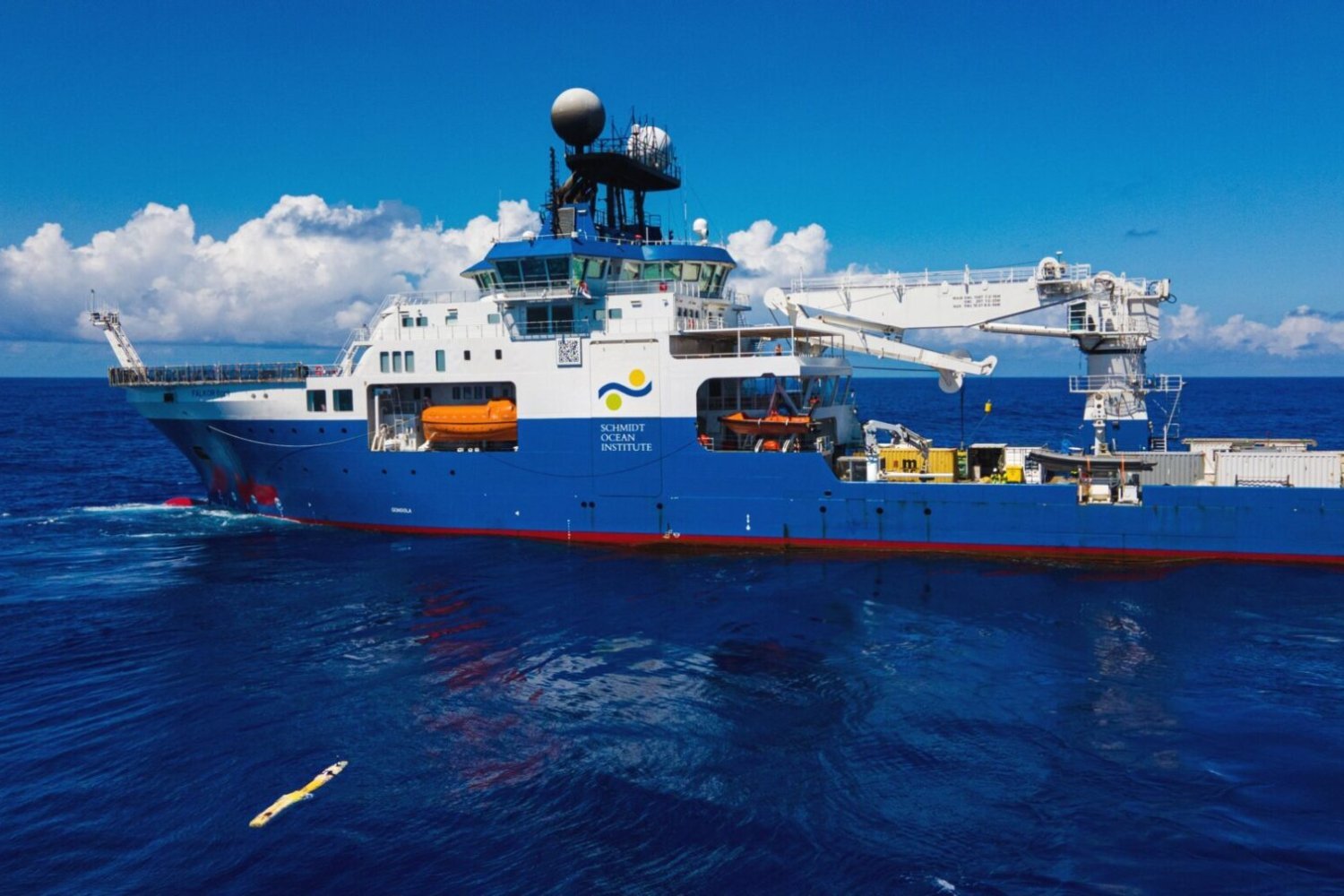 The research vessel Falkor (too).