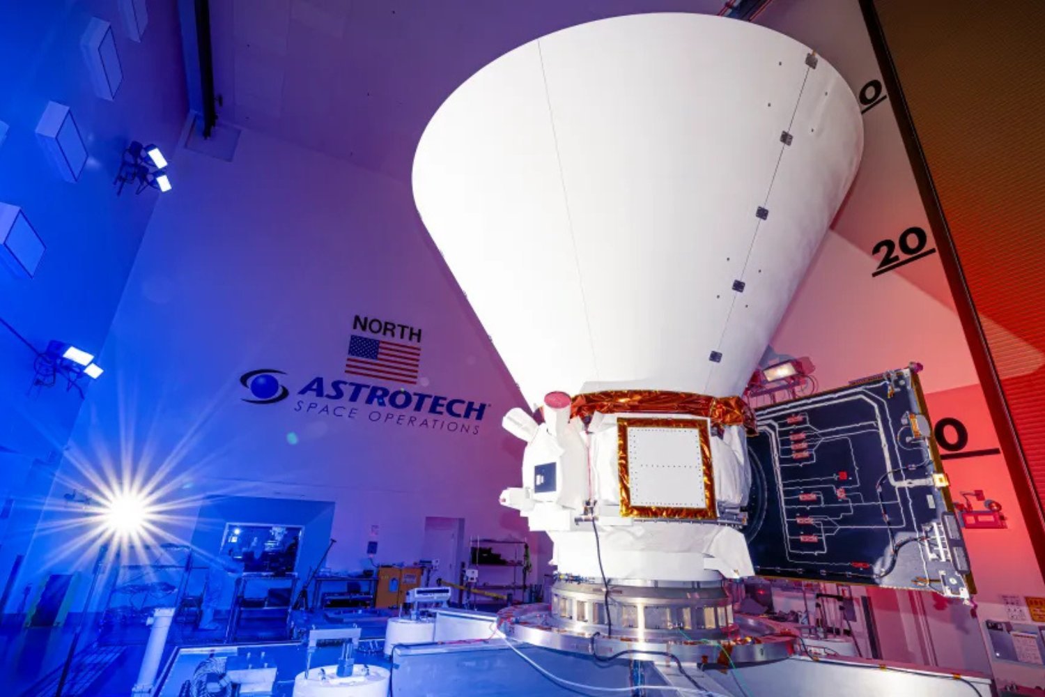 SPHEREx at Vandenberg Space Force Base in California.