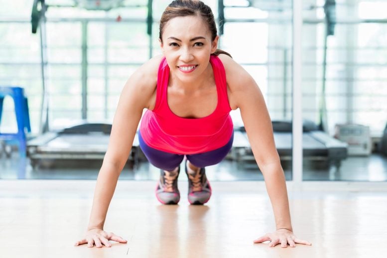 Latihan Gym Pushup