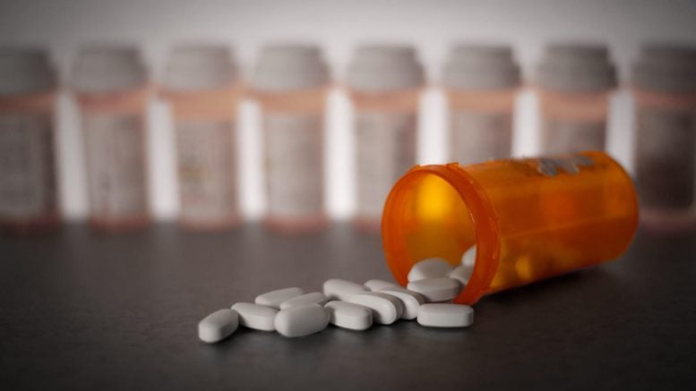 Pil obat resep tumpah