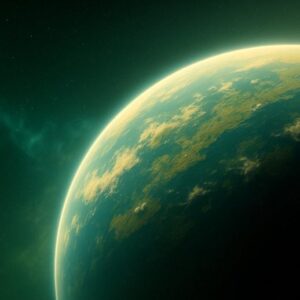 Konsep Seni Exoplanet Suasana Huni