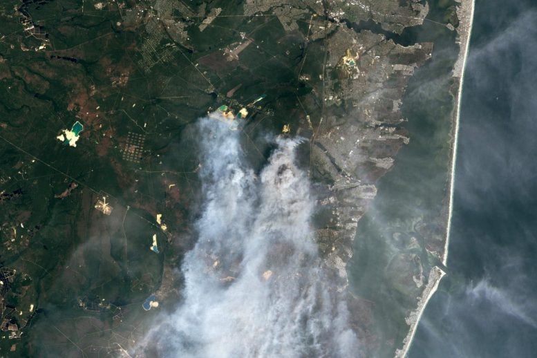 New Jersey Pine Barrens Ablaze 2025