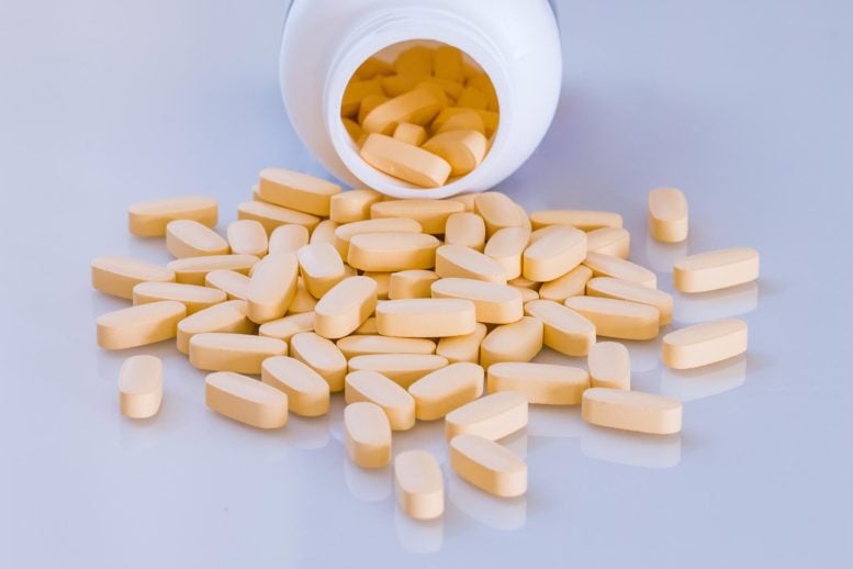 Tumpukan vitamin