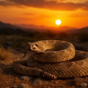 Konsep Seni Sunset ular ular