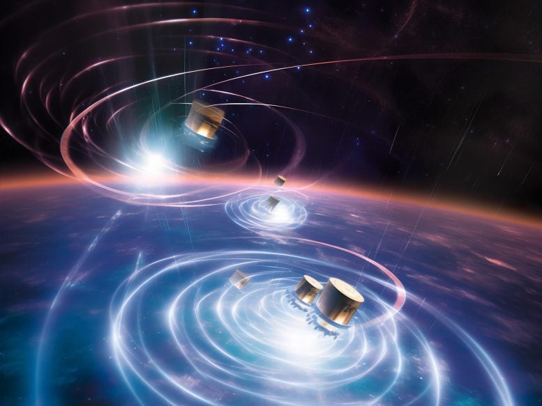 Konsep Seni Gravitasi Kuantum Astrofisika