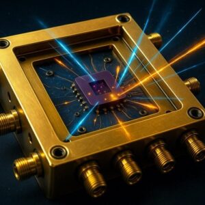 Konsep Seni Prototipe Sensor Quantum