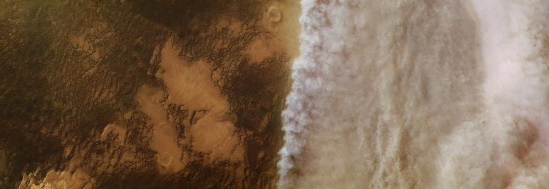Mars Dust Storm 2018