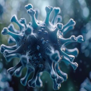 Konsep seni sel virus