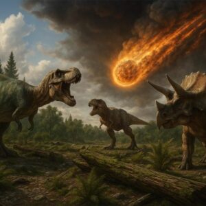 Konsep Strike Asteroid Dinosaurus