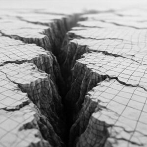 Konsep seni simulasi model gempa