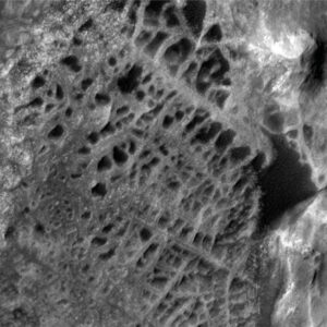 Formasi Boxwork Pengorbit Pengintai Mars NASA