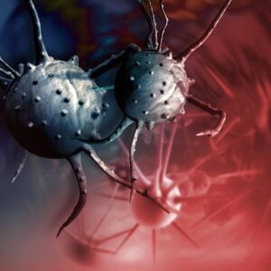 Rendering Artistik Sel Kanker