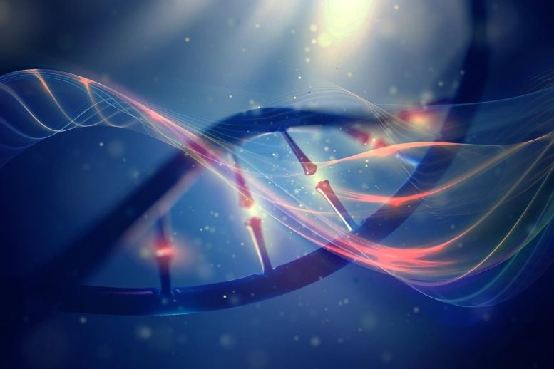Konsep Artis Evolusi Genetika DNA