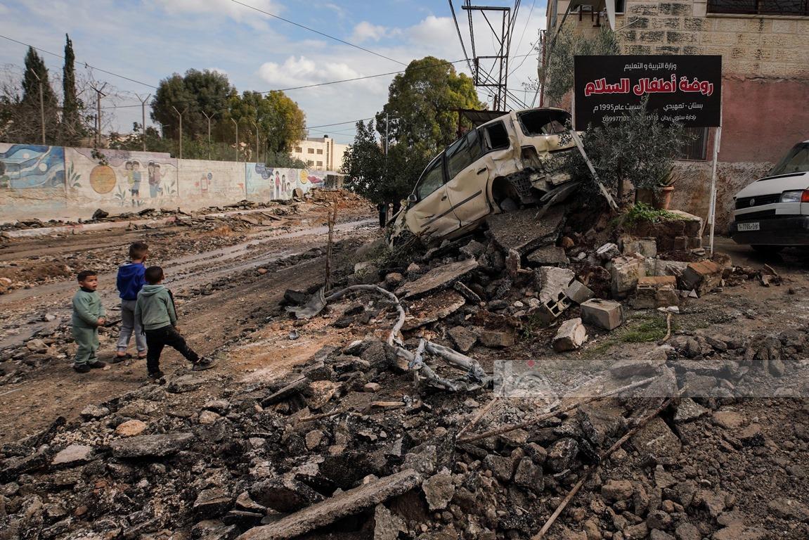 IOF menghancurkan 600 rumah di Jenin dan memperluas operasinya di kamp
